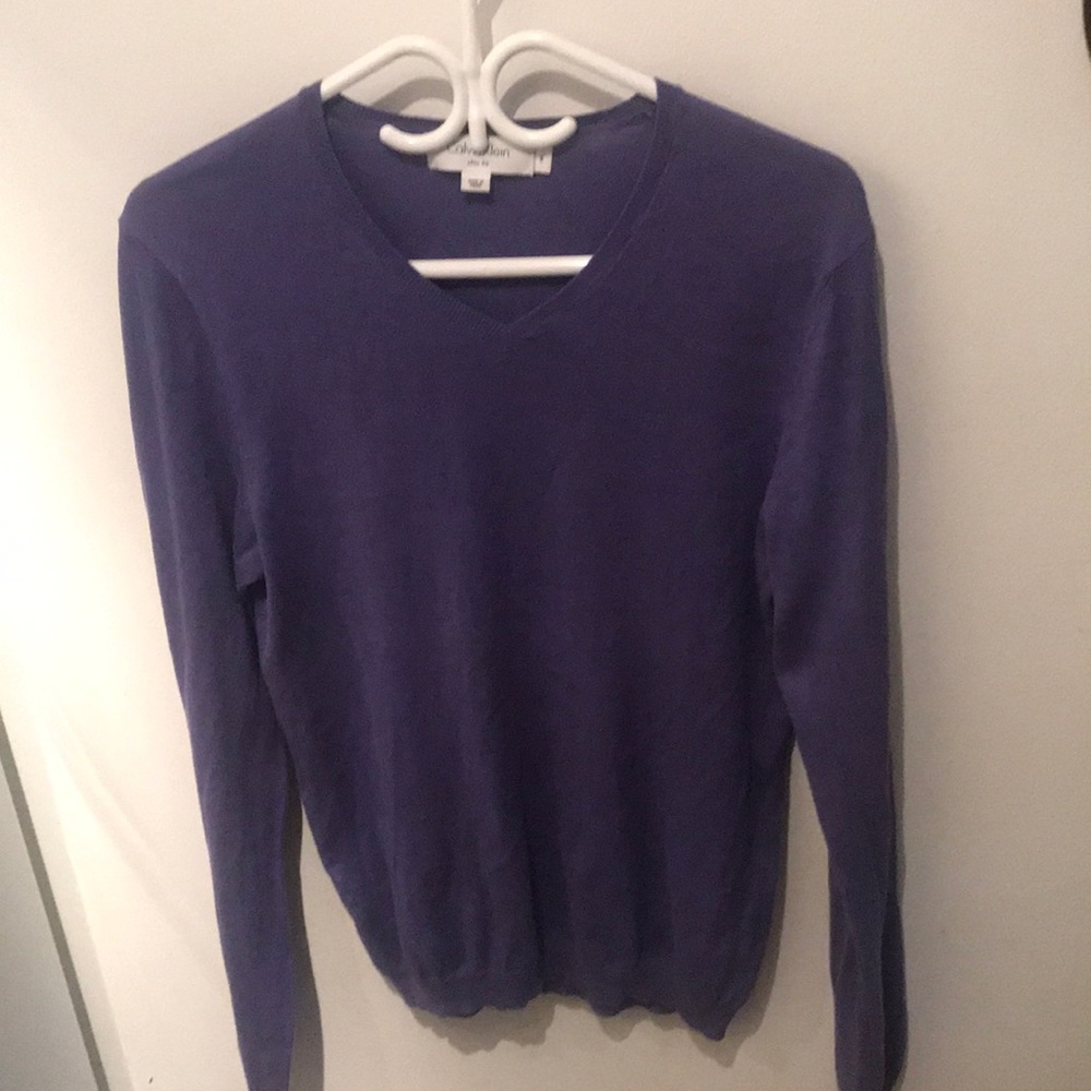 Beautiful Lilac Purple Sweater from Calvin Klein Slim Fit